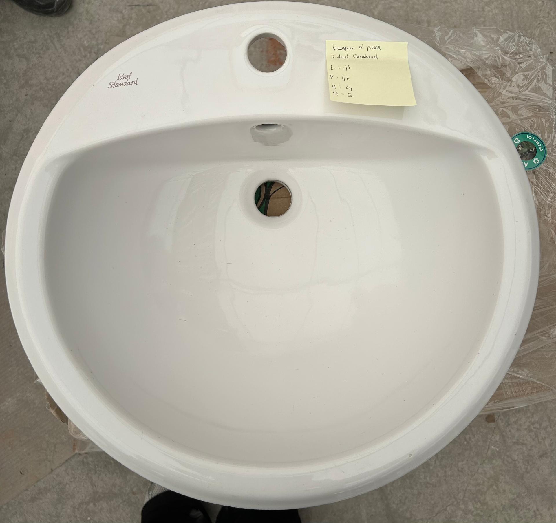 Vasque à poser reconditionné Ideal Standard