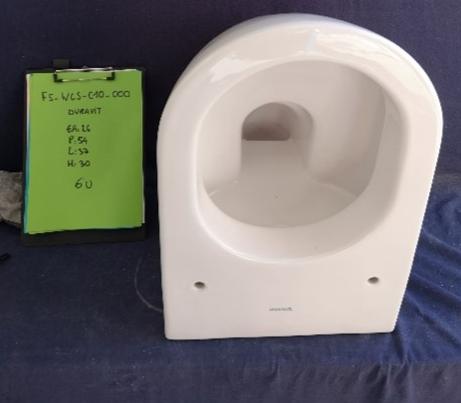 WC suspendu reconditionné Duravit 
