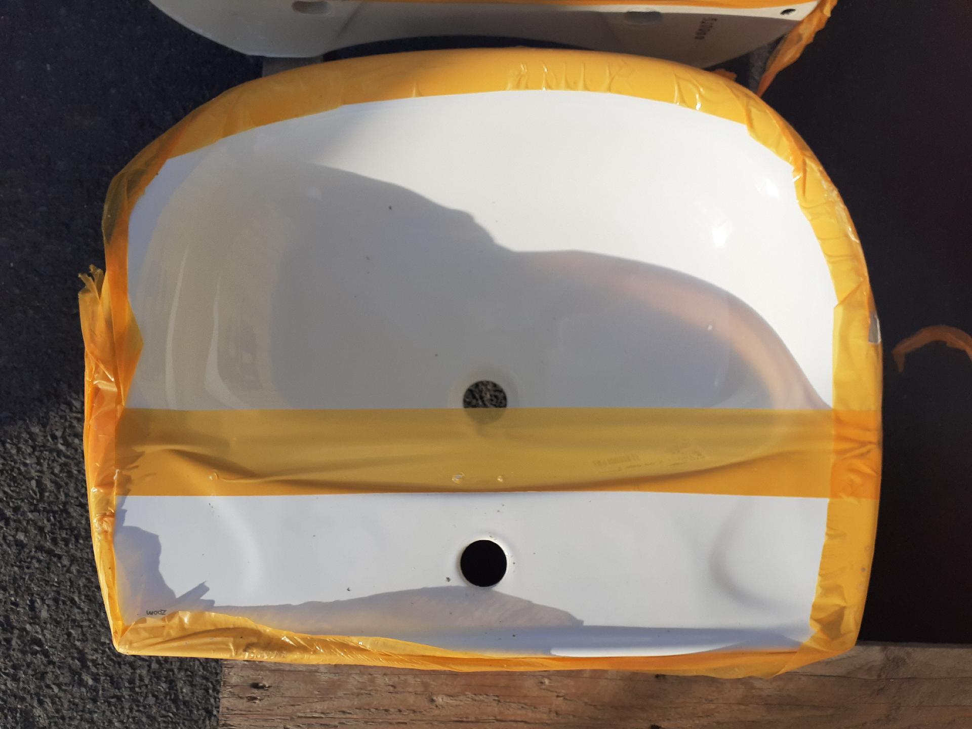 Lavabo blanc POLO- marque ZOOM- ROCA